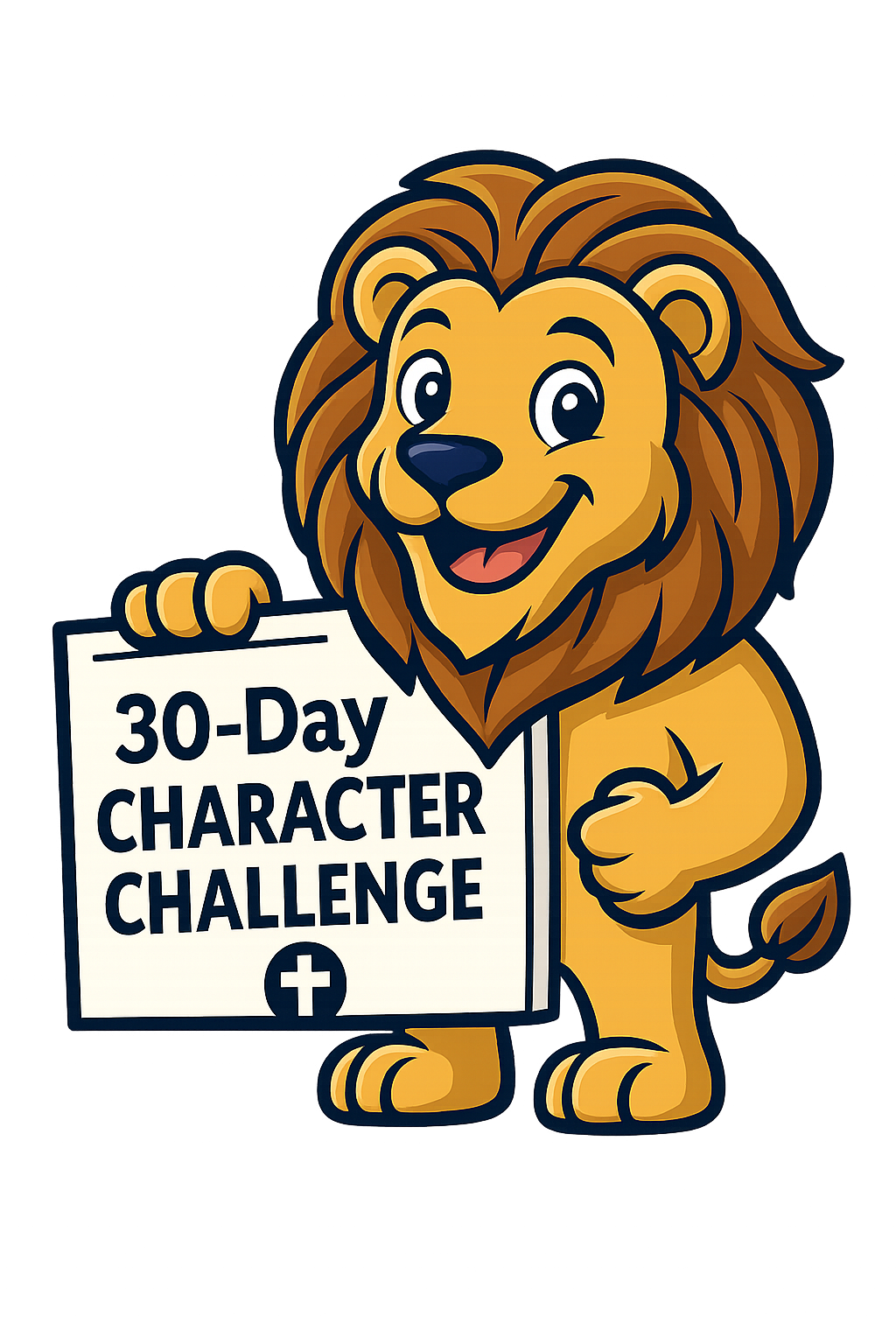 Heroes of Virtue Christian activity book cover displayed within a rounded blue frame labeled “Activity Book,” promoting a free downloadable character-building resource for kids.