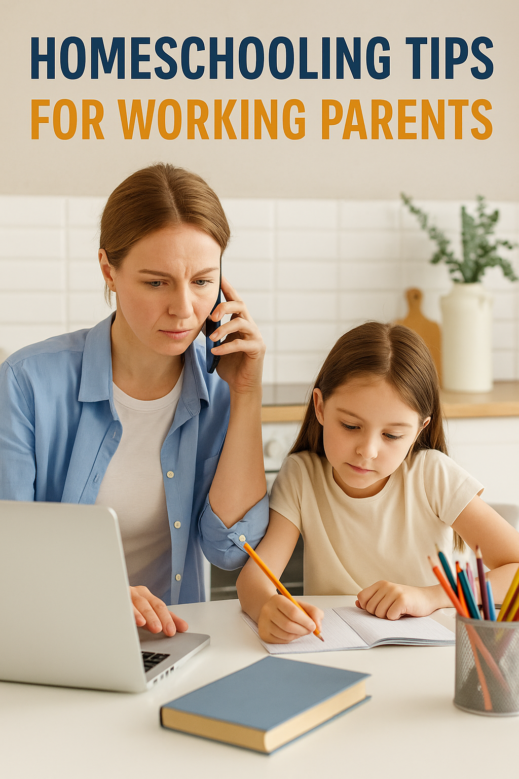 homeschooling while working