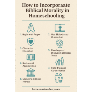Integrating biblical morality into your homeschool 